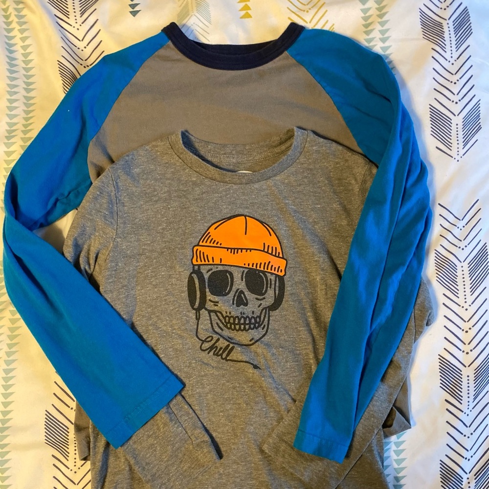 Boys long sleeve shirt bundle